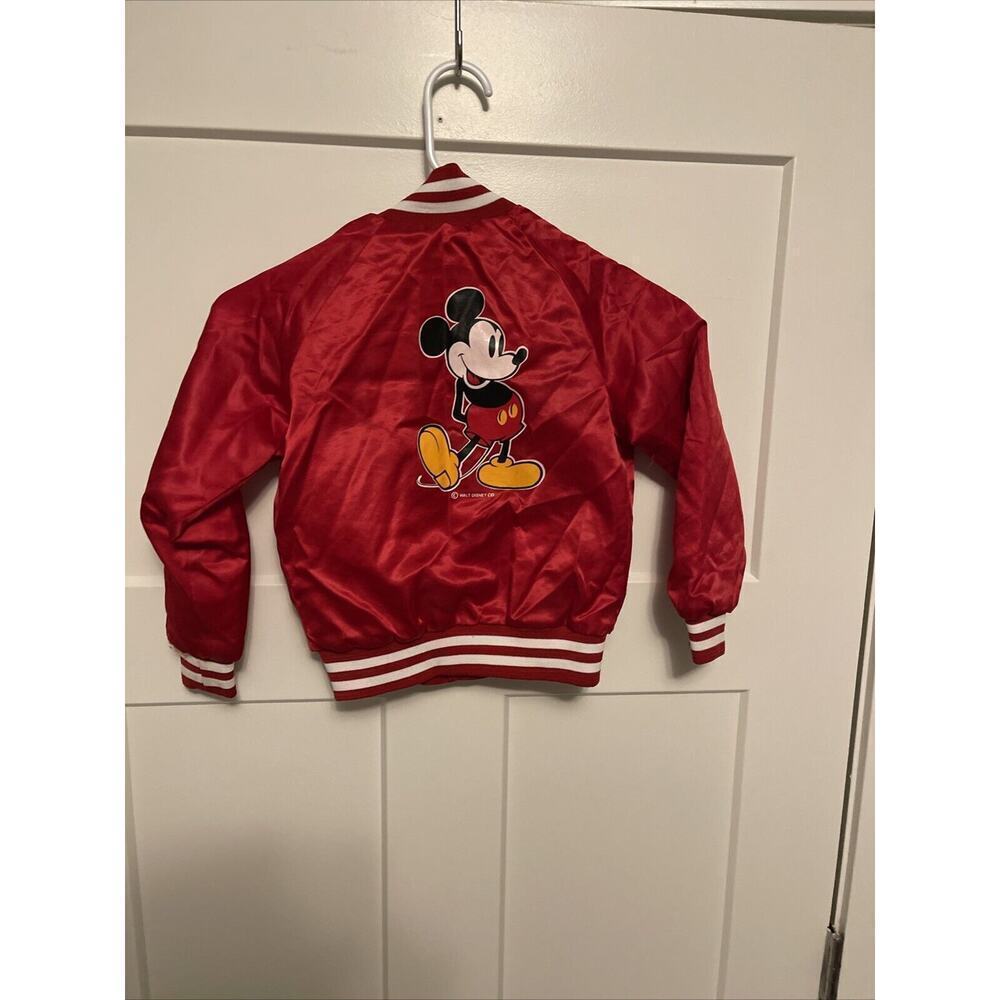 Mickey Mouse Red Chalk Line 6/7 Vintage Coat - Picture 2 of 2